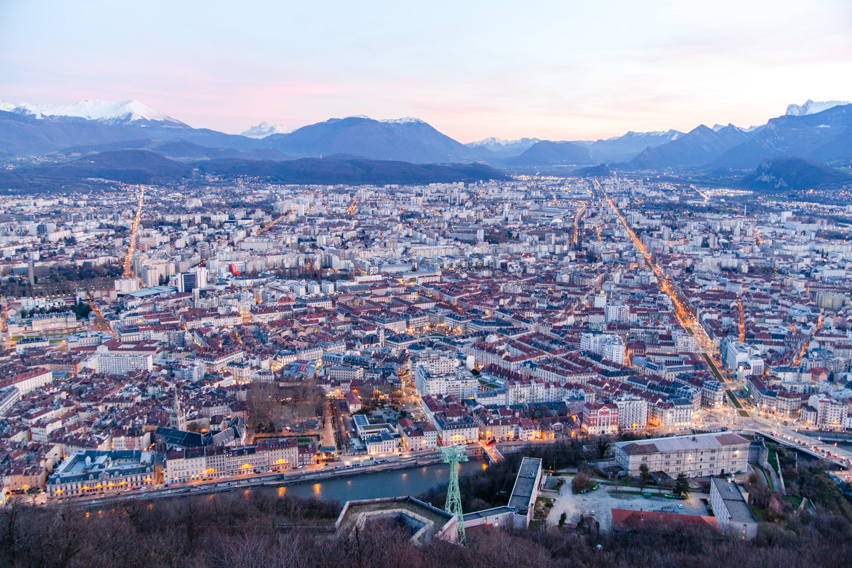 La Bastille Grenoble View