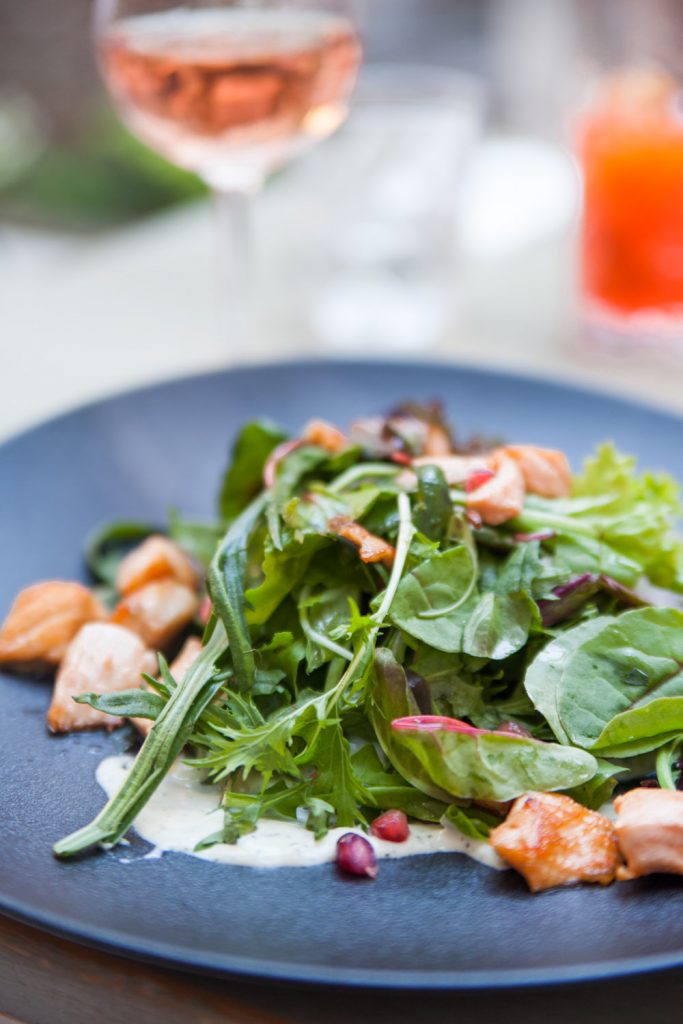 vintage garden salmon salad